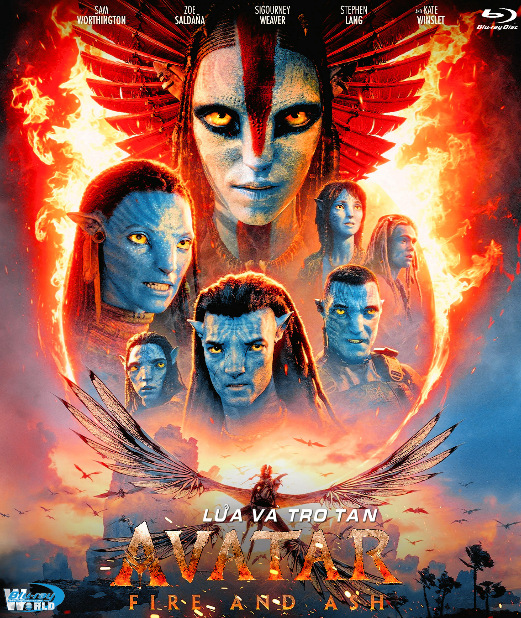 B6807.Avatar Fire and Ash 2026  AVATAR III - LỬA VÀ TRO TÀN  2D25G  (DTS-HD MA 5.1 - ATMOS 5.1)